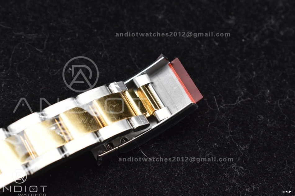 Textured Clean 904L DateJust 1:1 VR3235 126333 YG Oyster Dial 41 Steel YG on SS Edition Best Bracelet 0504